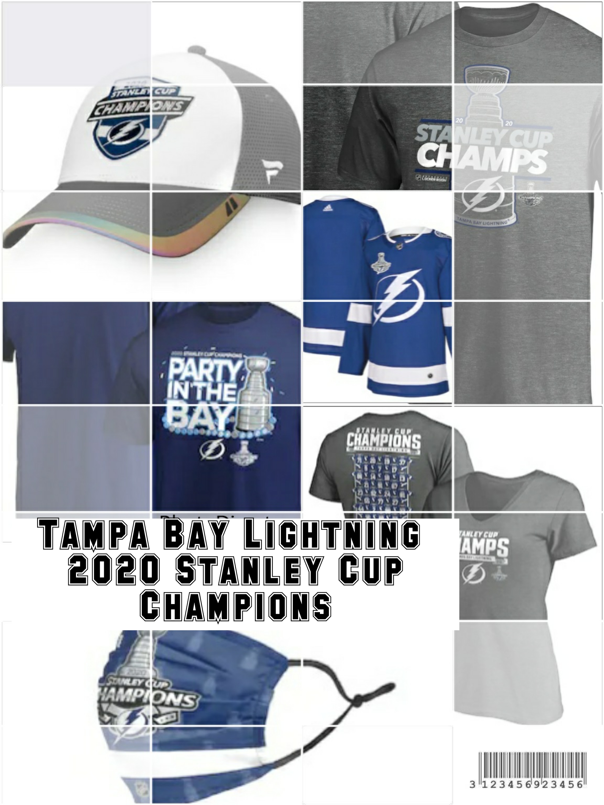 2020 Stanley Cup Champions Tampa Bay Lightning 