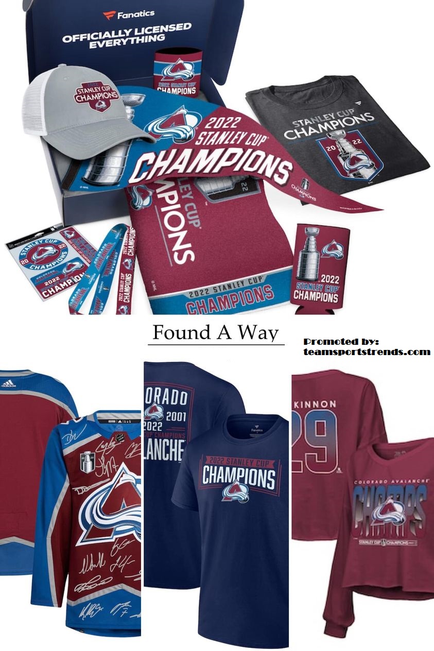 2020 Stanley Cup Champions Colorado Avalanche Fan Gears 